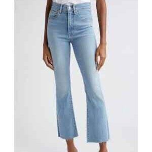 Veronica Beard Women's Carolina Ankle Skinny Flare Jeans Size 26 in Nova